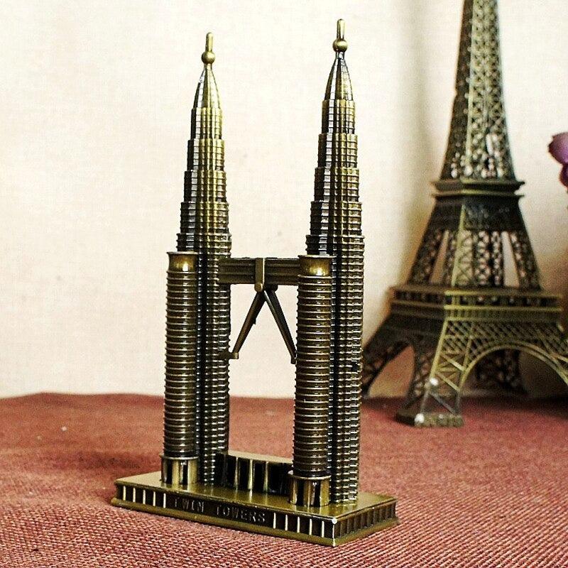 Petronas Twin Towers Metal Model | Home Décor - HomeHatchpk