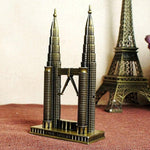 Petronas Twin Towers Metal Model | Home Décor - HomeHatchpk