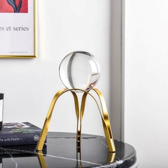 Nordic Style Crystal Ball Ornament | Center Piece - HomeHatchpk