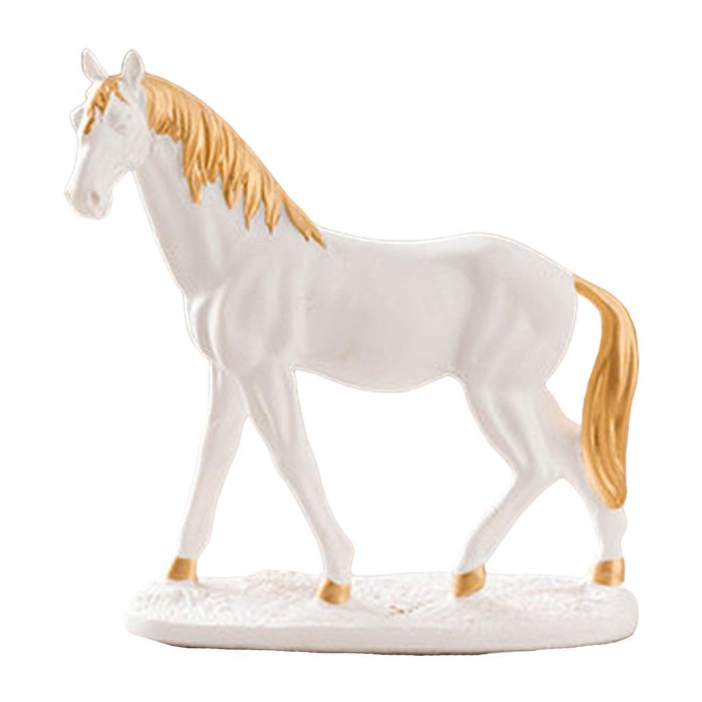 Standing Horse Statue | Figurine | Home Décor - HomeHatchpk