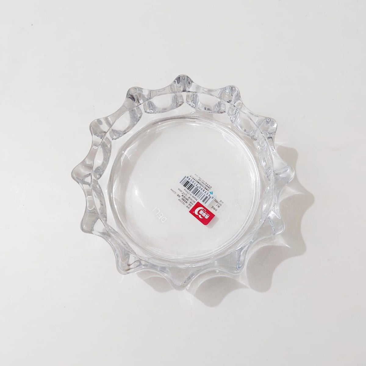 Crystal Glass Ashtray - HomeHatchpk