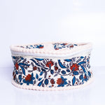 Floral Pattern Round Naan/Roti Box - HomeHatchpk