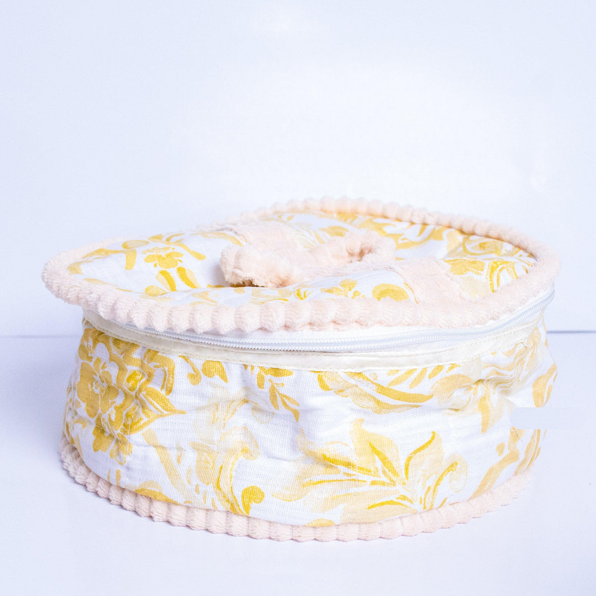 Floral Pattern Round Naan/Roti Box - HomeHatchpk