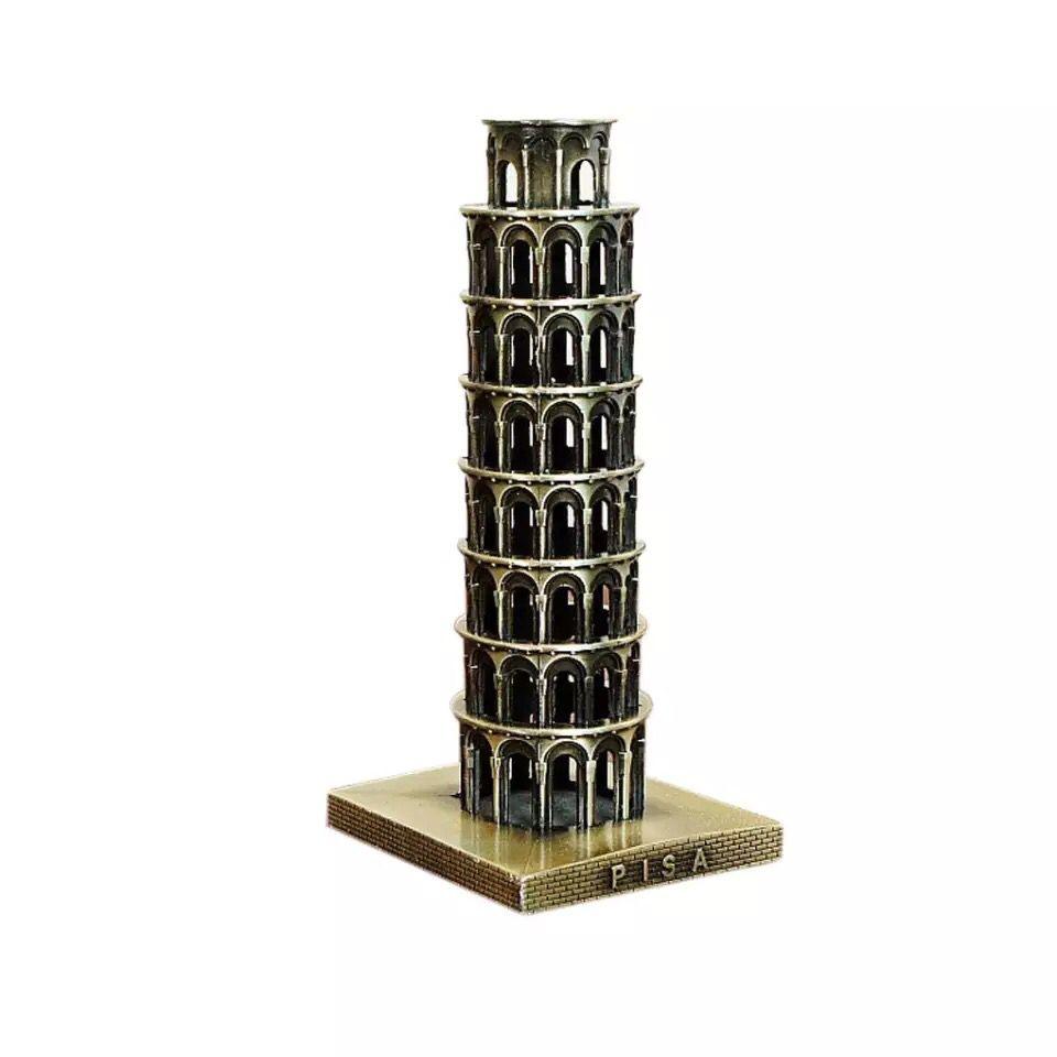 Leaning Tower of Pisa Metal Model | Home Décor - HomeHatchpk