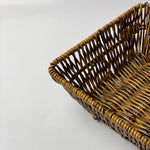 Rectangular Wicker Braided Basket - HomeHatchpk