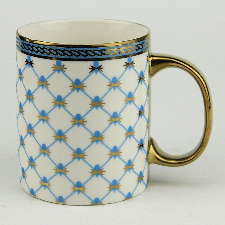 Criss Cross Style Luxury Coffee Mug - HomeHatchpk