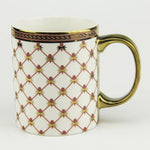 Criss Cross Style Luxury Coffee Mug - HomeHatchpk