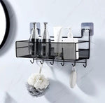 Metal Wall Mounted Organizer Shelf | Shower Caddy