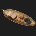 Golden Leaf Tray | Organizer Tray | Décor Tray - HomeHatchpk