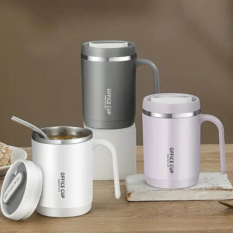 Insulated Coffee Mug With Handle