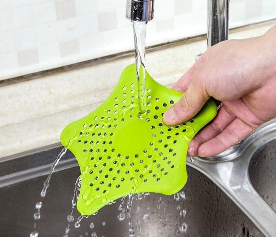 Starfish Silicone Sink Filter | Drain Cover | Kitchen Accessories - HomeHatchpk