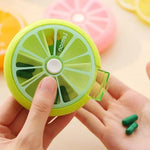 Rotating Fruit Pill Box | Medicine Organiser Container | Health Care - HomeHatchpk