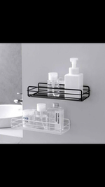 Metal Wall Mounted Organizer Shelf | Shower Caddy