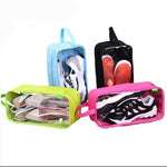 Travel Shoe Organiser Woven Bag | Portable Storage Bag - HomeHatchpk