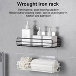 Metal Wall Mounted Organizer Shelf | Shower Caddy