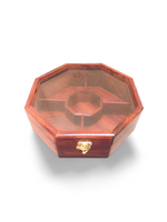 Sheesham Hexagonal Dry Fruit Serving Box | Masala Box