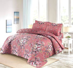 Pink Ocean-6pc Summer Comforter set (Light Filling)