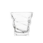 Delisoga Swirl Transparent Drinking Glass - Set of 6 - Home Hatch