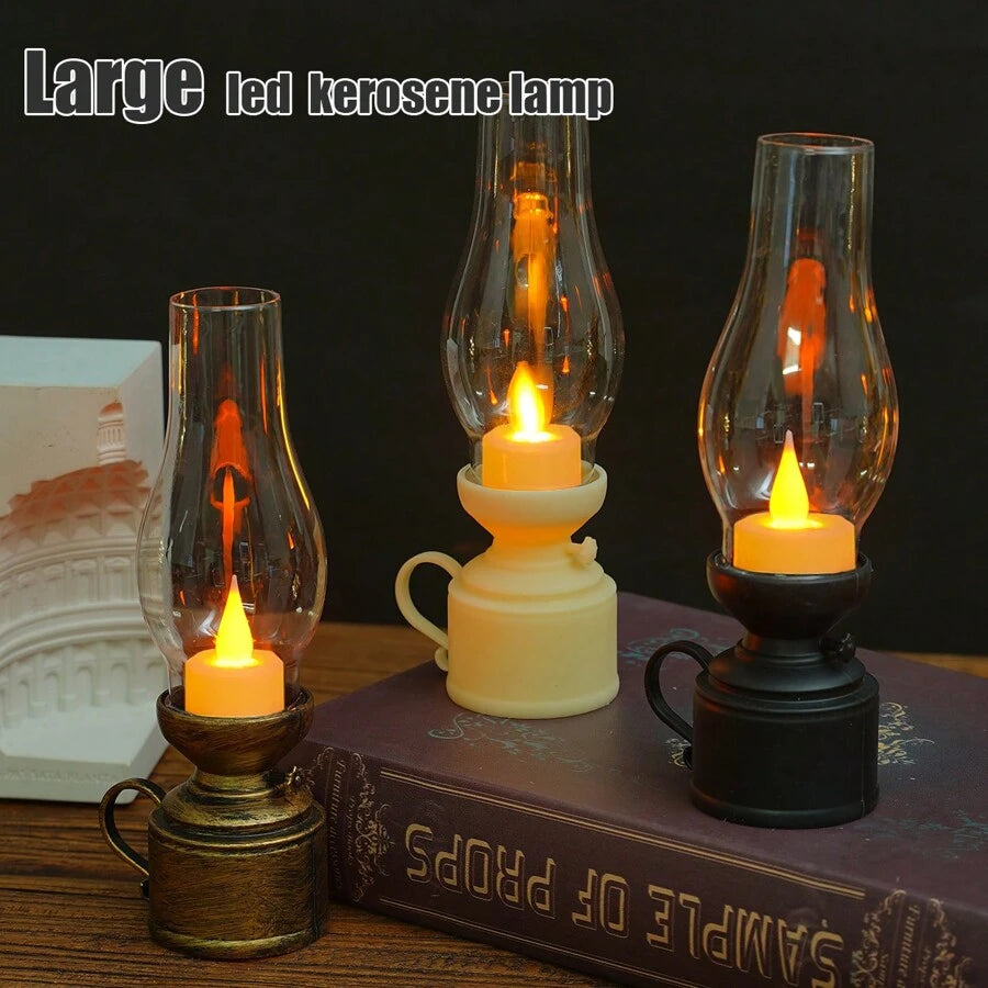 Vintage Kerosene Led Lamp Design Lantern