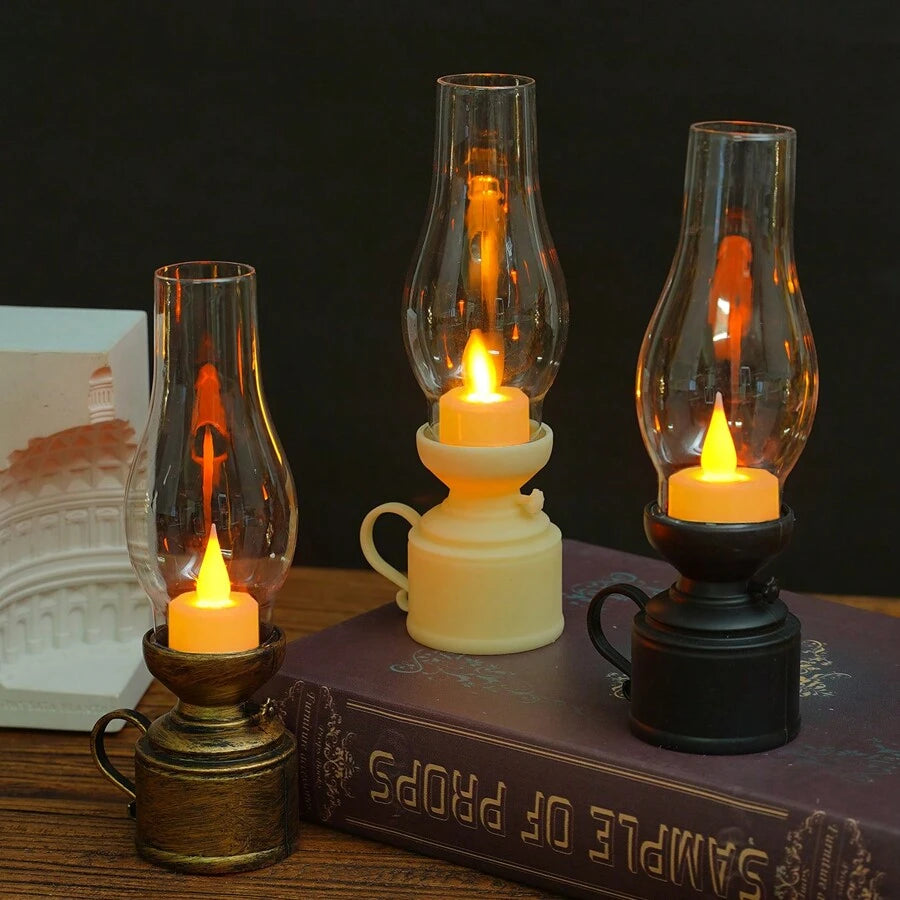 Vintage Kerosene Led Lamp Design Lantern