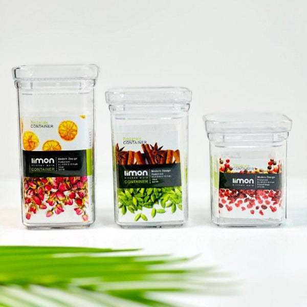 Spices Storage Containers/Jars With Airtight