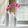 Plain White Ceramic Vase - Set of 3 | Pots & Vases | Home Décor