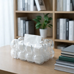 Nordic Design Transparent Bubble Tissue Box