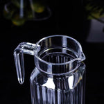 Delisoga Glass Water Jug with Lid | Simple Serving Pitcher