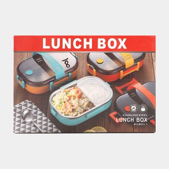 Stainless Steel With Plastic Container Lunch Box | Lunch Box