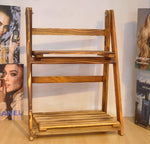 Wooden Ladder Folding Rack