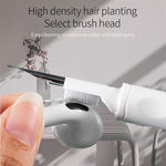 3-in-1 Gadgets Cleaning Pen Compact Cleaning Kit with Soft Brush and Pin