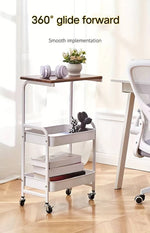 3-tier-metal-rolling-cart-with-wooden-top-248574