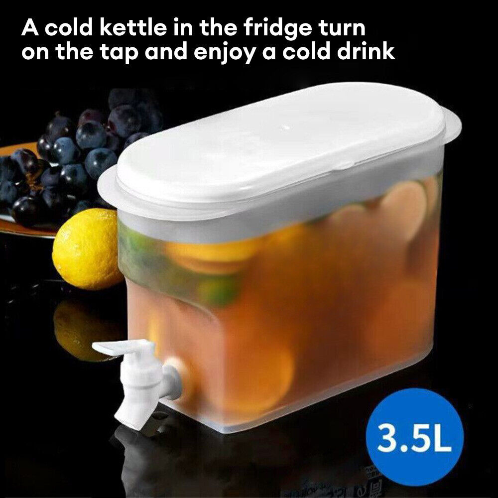 3.5L Fridge Beverage Dispenser with Tap | Kitchen Accessories - Home Hatch