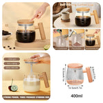 400ml Self-Stirring Coffee Mug – USB Rechargeable Automatic Mixing Cup – Home Hatch Pakistan”