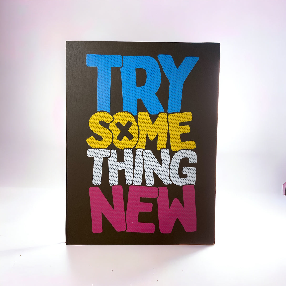 "Try Something New" Wall Art | Wall Décor - Home Hatch