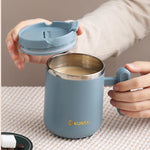 Insulated Coffee Mug With Handle