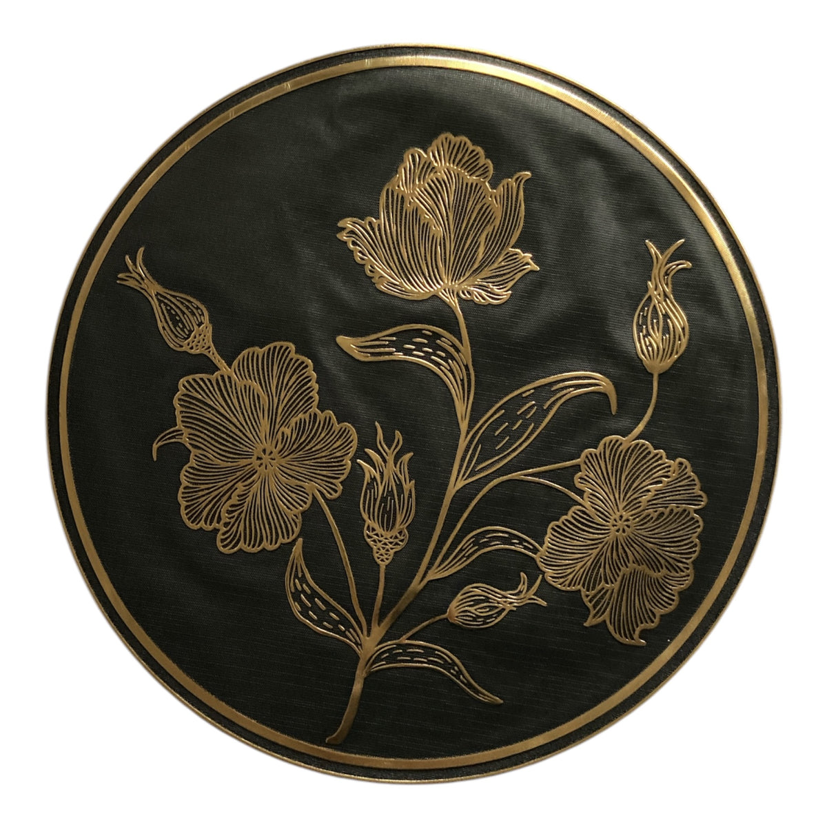 Round Rose Flower Table Mats