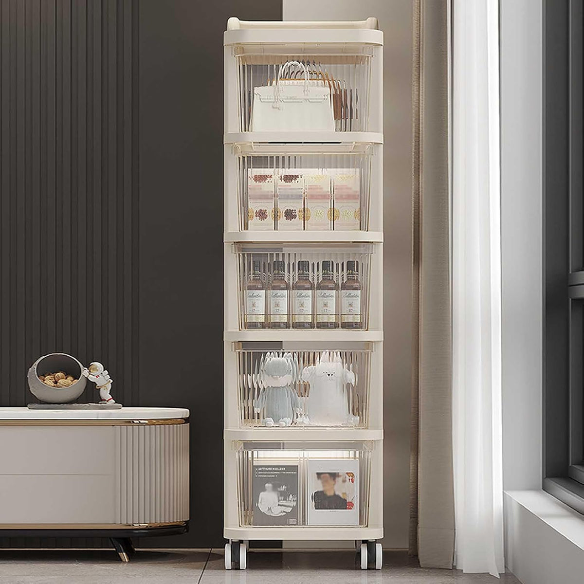 5-Tier Rolling Storage Cart with DrawersMultipurpose Organizer on Wheels for Home, Office & Beauty Storagerolling storage cart Pakistan5 tier storage cartorganizer cart with drawersstorage trolley on wheelsbeauty storage organizeroffice storage cartHome Hatch organizercraft storage trolleymobile drawer organizermultipurpose storage car
