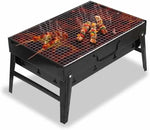 پورٹ ایبل اور ٹوٹنے والا BBQ گرل اور فائر پٹ مفت بیگ کے ساتھ