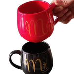 Mr & Mrs Ceramic Coffee Couple Mug