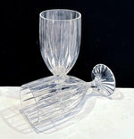 Delisoga Elegant Ripple Wine Glass Set – 6 Pcs (340ml)