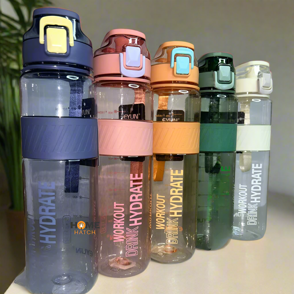 Hydrate Sports Simple Water Bottle | Travel Bottle