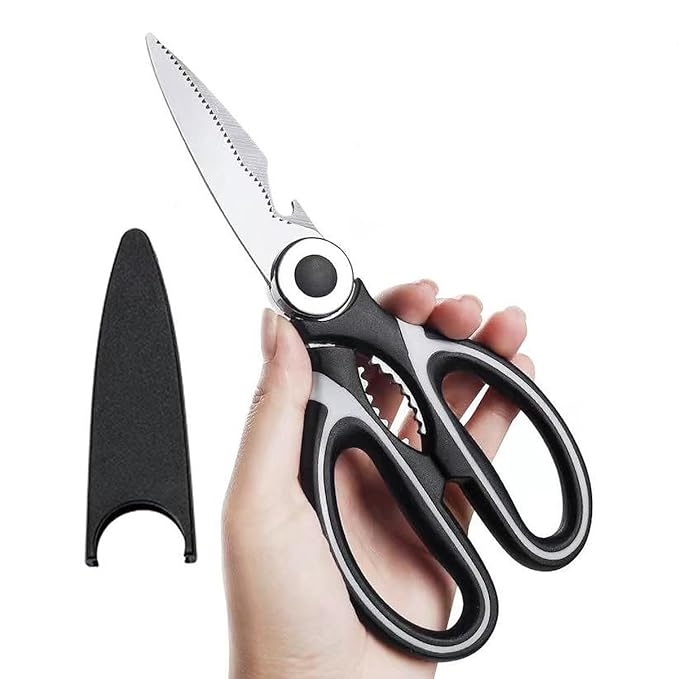 Multipurpose Versatile Scissors for Kitchen & General Use – Stainless Steel, Heavy-Duty & Sharp