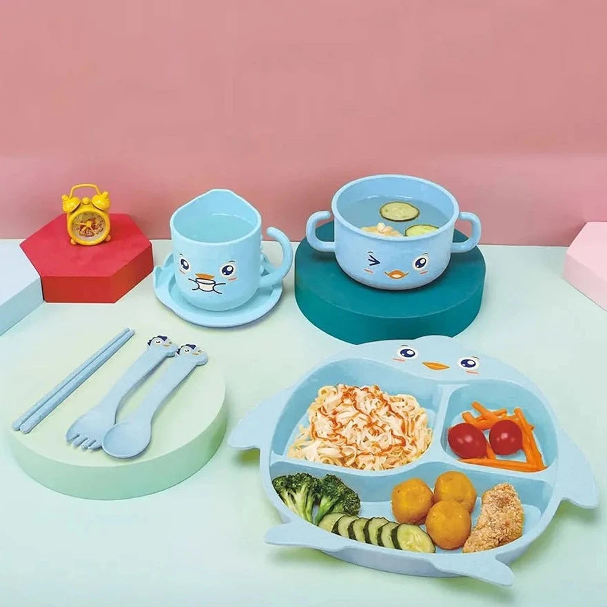 Cute Toddlers Serving set | Children Food Supplement Tableware