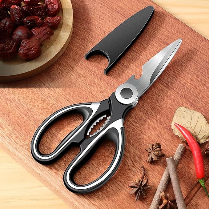 Multipurpose Versatile Scissors for Kitchen & General Use – Stainless Steel, Heavy-Duty & Sharp