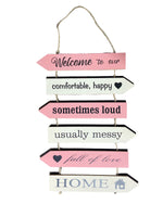 "Welcome to Our Home" Wall Art | Wall Décor - Home Hatch