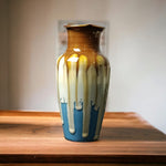 Mediterranean Glazed Ceramic Vase | Home Decor | Pots & Vases