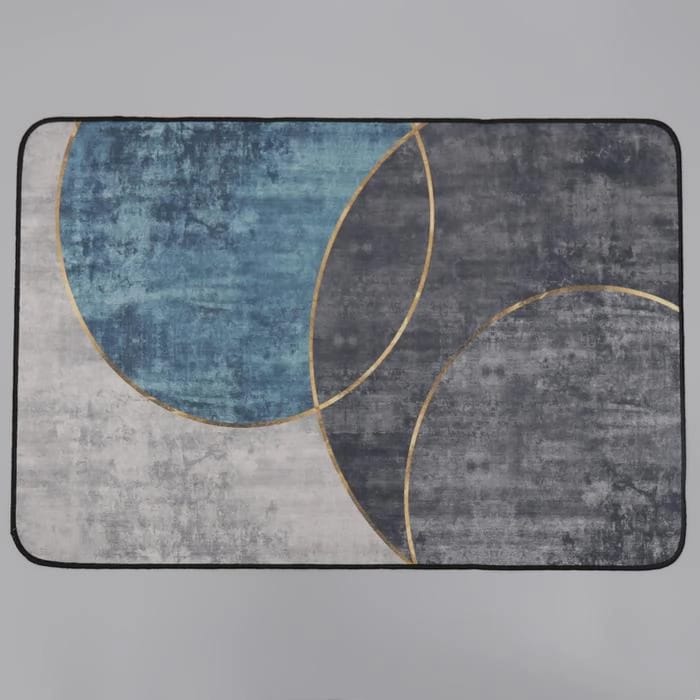 Abstract Design Quick Dry Absorbent Anti-slip Bathroom Door Mat