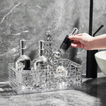 Acrylic Makeup and Perfume Organizer Basket