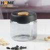 Airtight Glass Storage Jar with Vacuum Pump Lid – Food Freshness Container for Kitchen